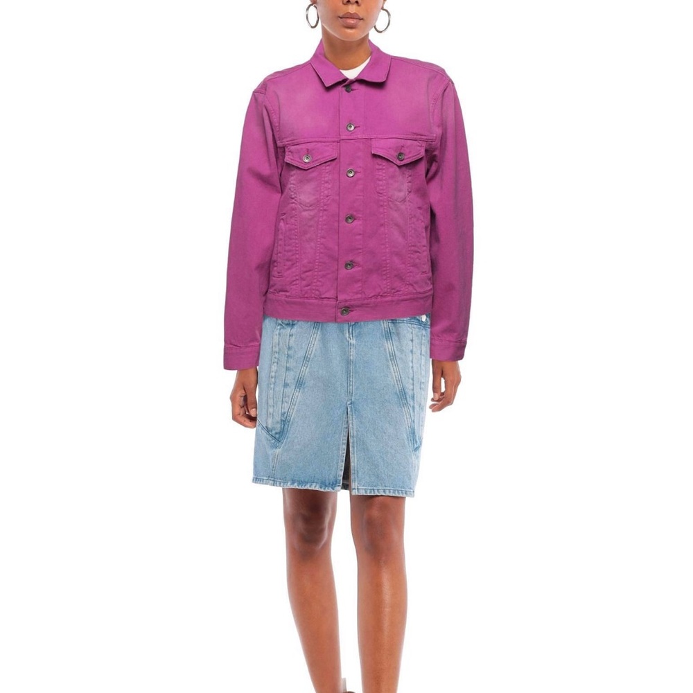 Pink Denim Jacket